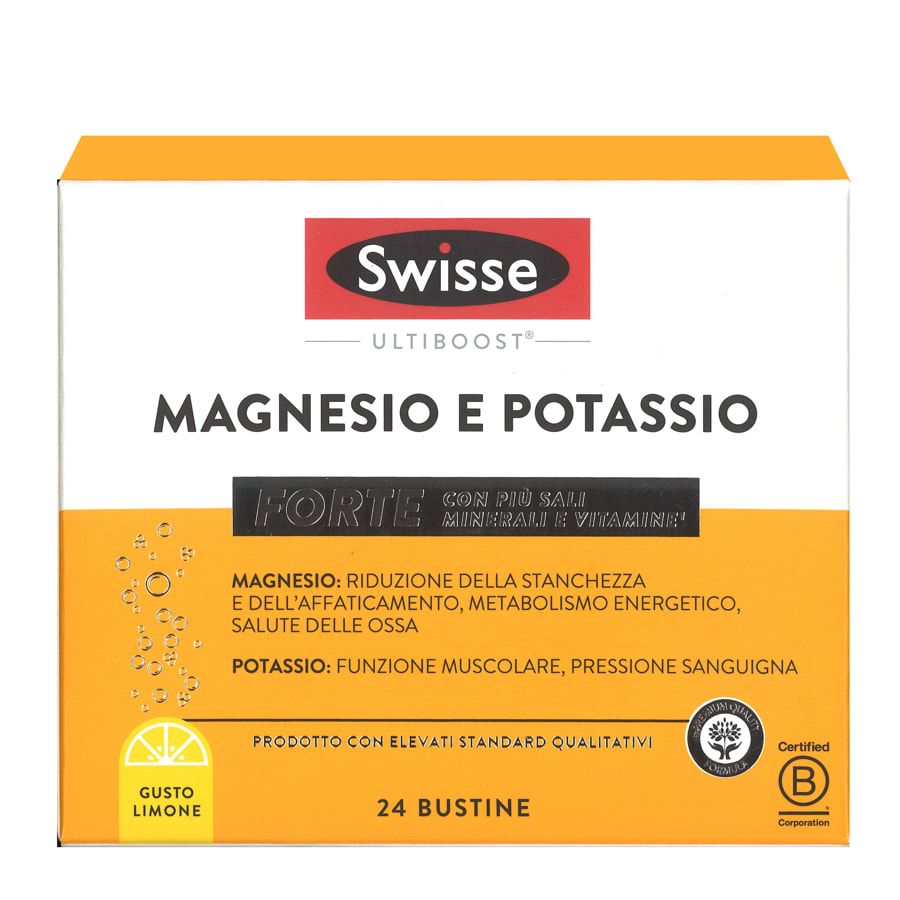 Swisse Magnesio e Potassio Forte 24 bustine