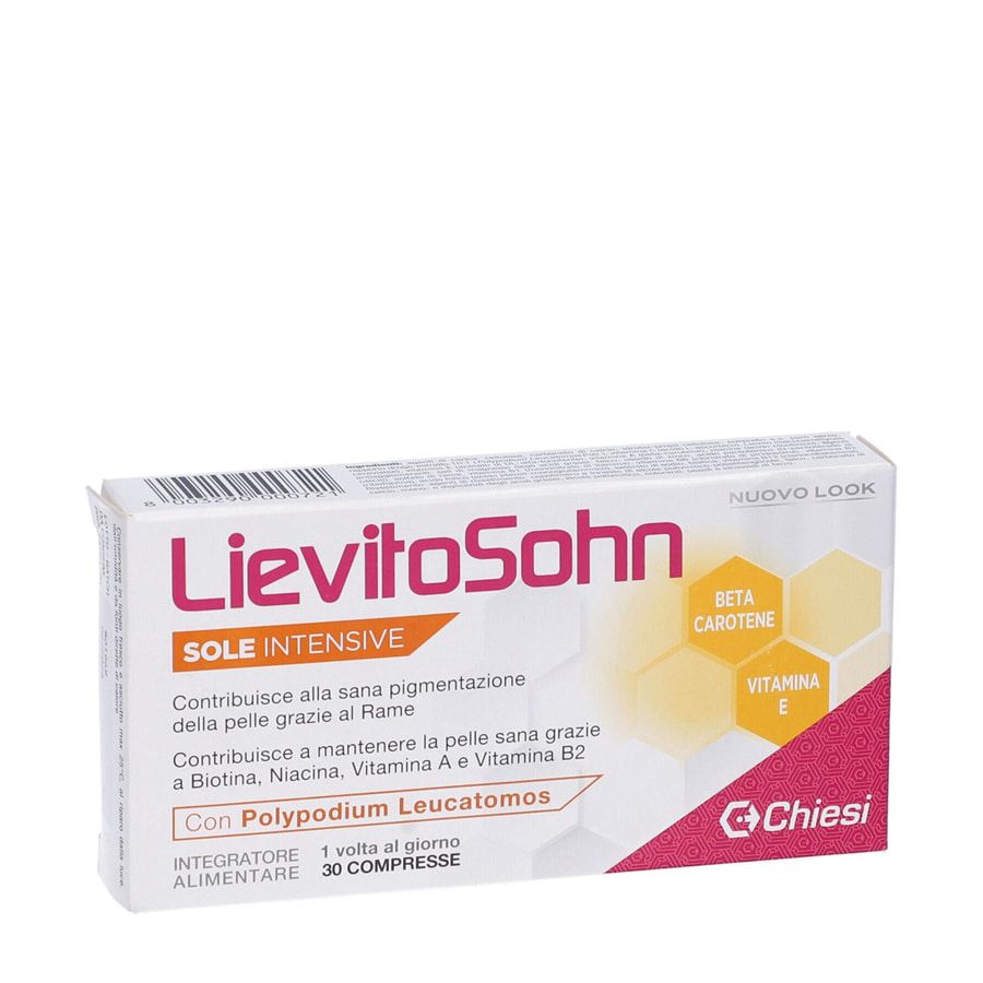 Lievito Sohn Sole Intensive 30 Compresse