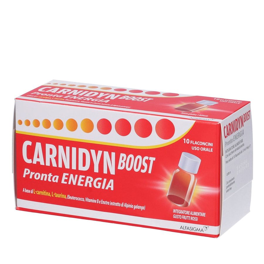 Carnidyn Boost Pronta Energia 10 Flaconcini