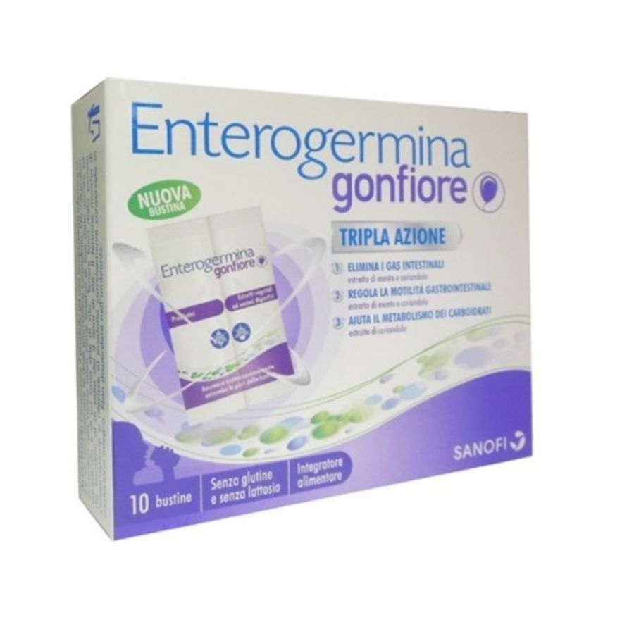Enterogermina Gonfiore 10 Bustine - ZERO SPRECHI - scadenza 10/25