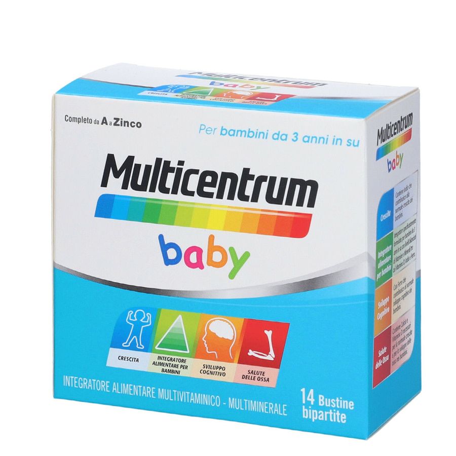 Multicentrum Baby 14 Bustine bipartite - ZERO SPRECHI - scadenza 11/25