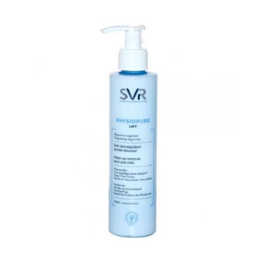 SVR Physiopure Lait Demaquillant 200ml - ZERO SPRECHI
