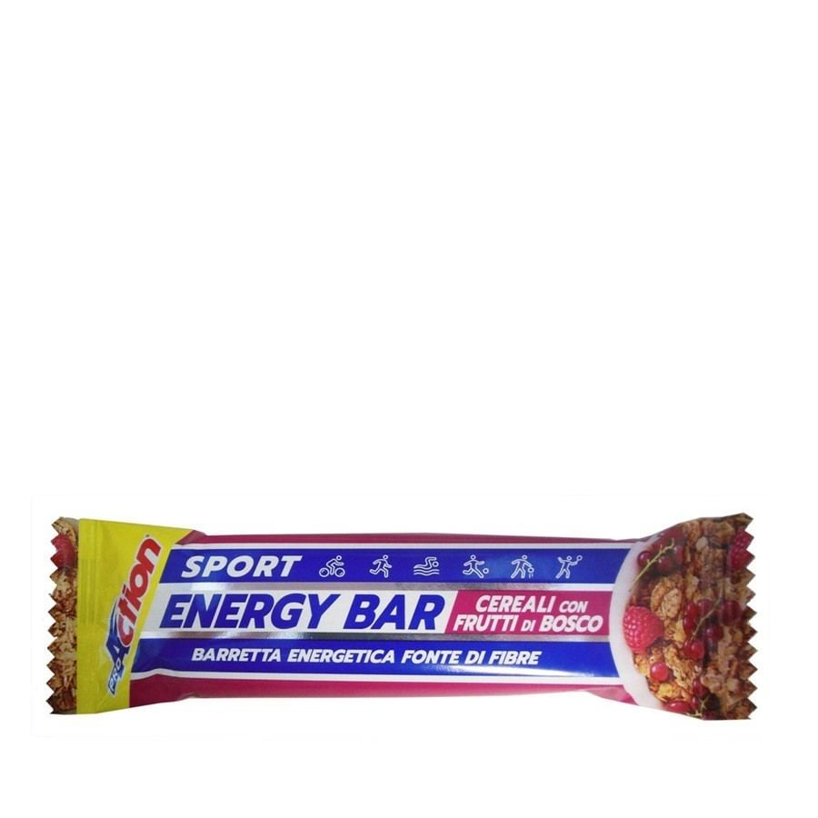 ProAction Energy Bar Cereali con Frutti di Bosco 30gr - ZERO SPRECHI - SCADENZA 04/26