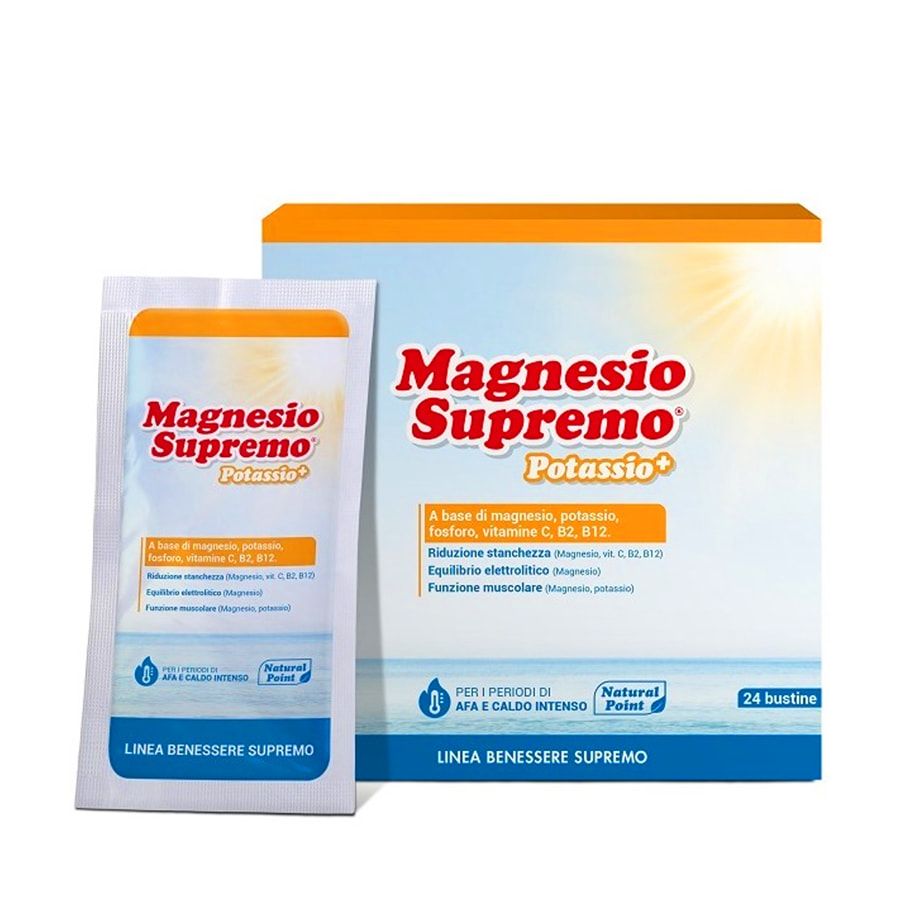 Magnesio Supremo Potassio+ 24 bustine