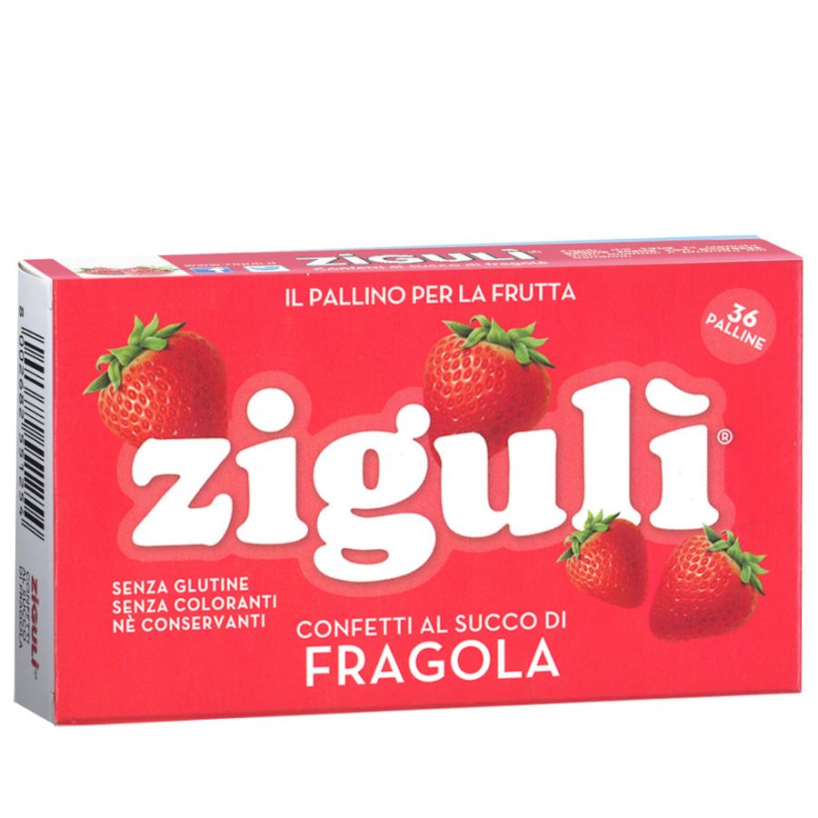Zigulì gusto Fragola 36 palline