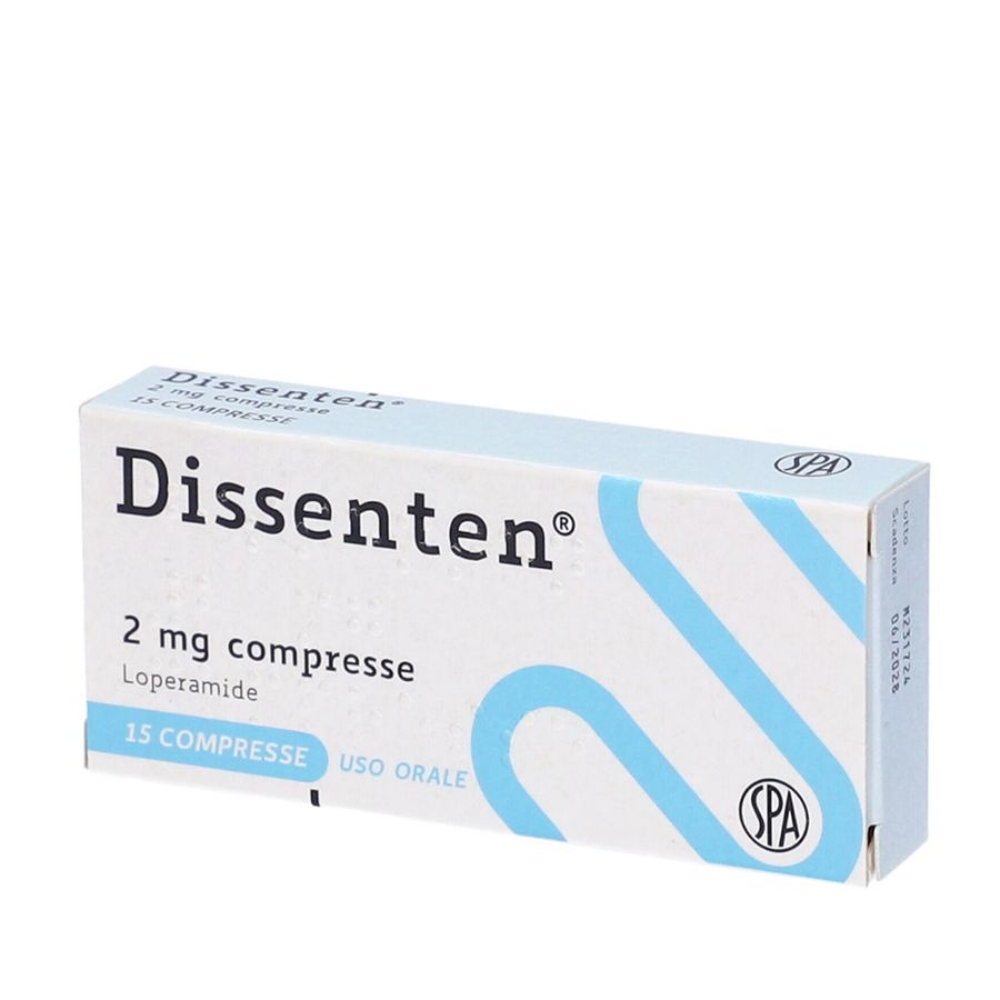 Dissenten 2mg Loperamide 15 Compresse