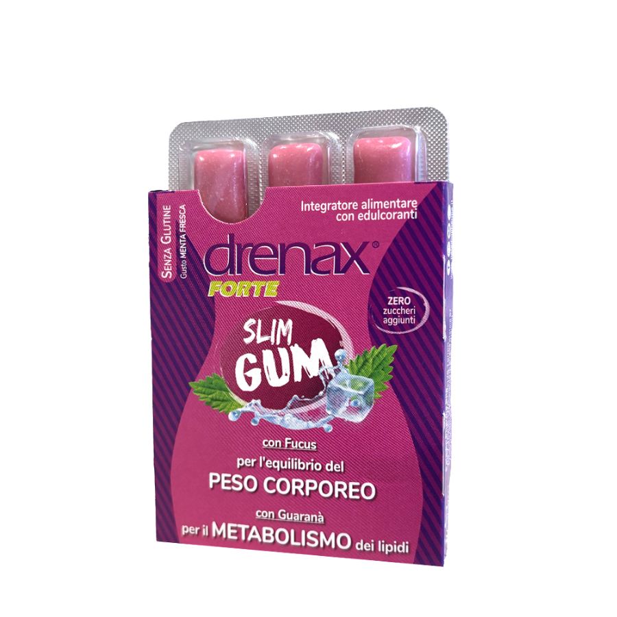 Drenax Forte Slim Gum 9 Chewing Gum
