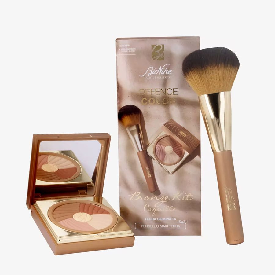 Bionike Defence Color Bronze Kit terra compatta + pennello maxi