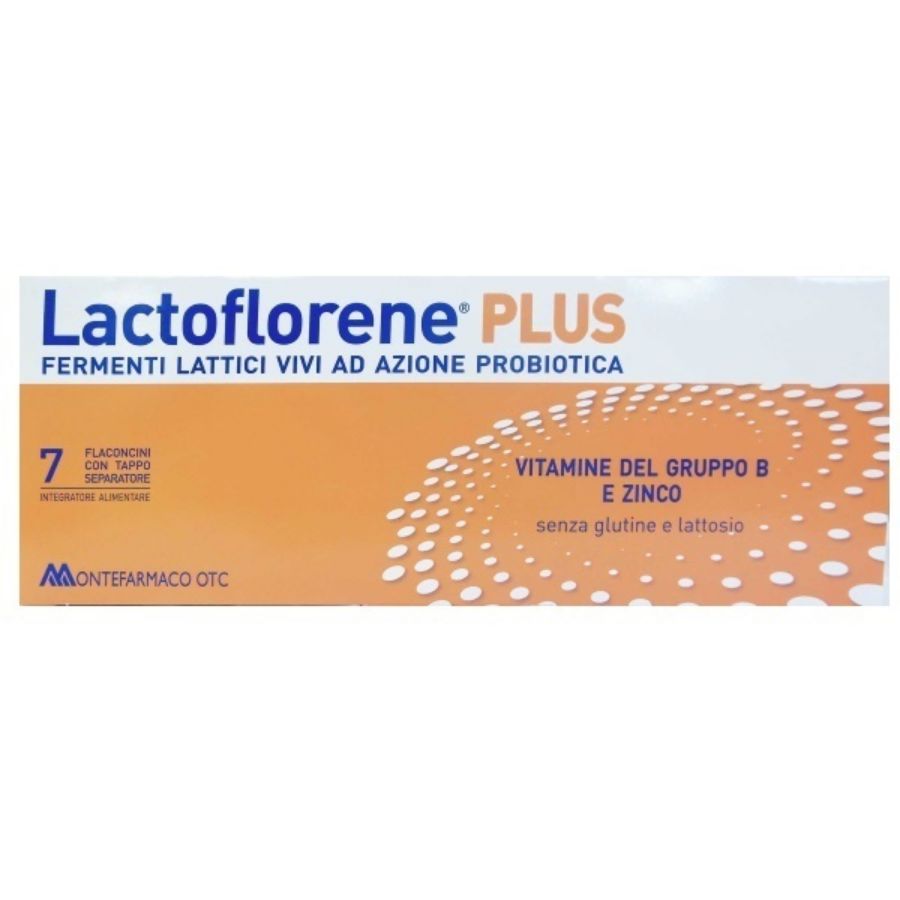 Lactoflorene 7 Flaconi 10ml Senza Glutine - ZERO SPRECHI - scadenza 9/26