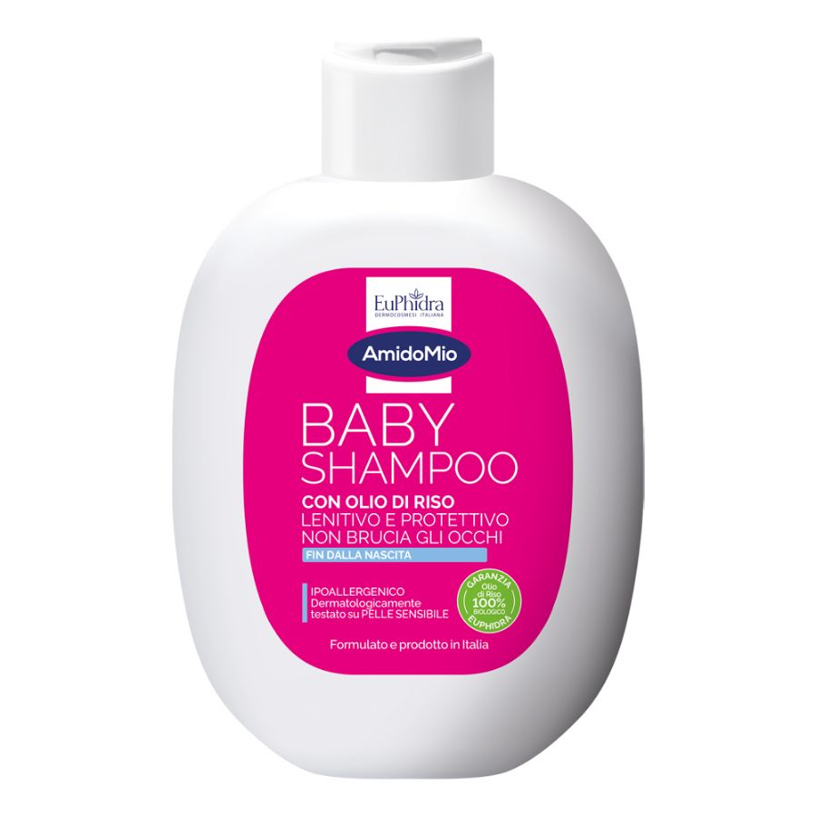 Euphidra AmidoMio Baby Shampoo Con Olio Di Riso 200ml