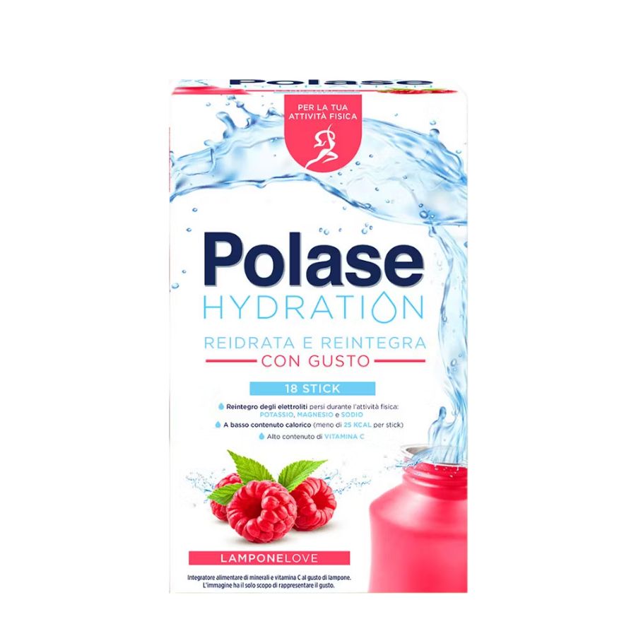 Polase Hydration Reidrata e Reintegra 12 stick gusto lampone