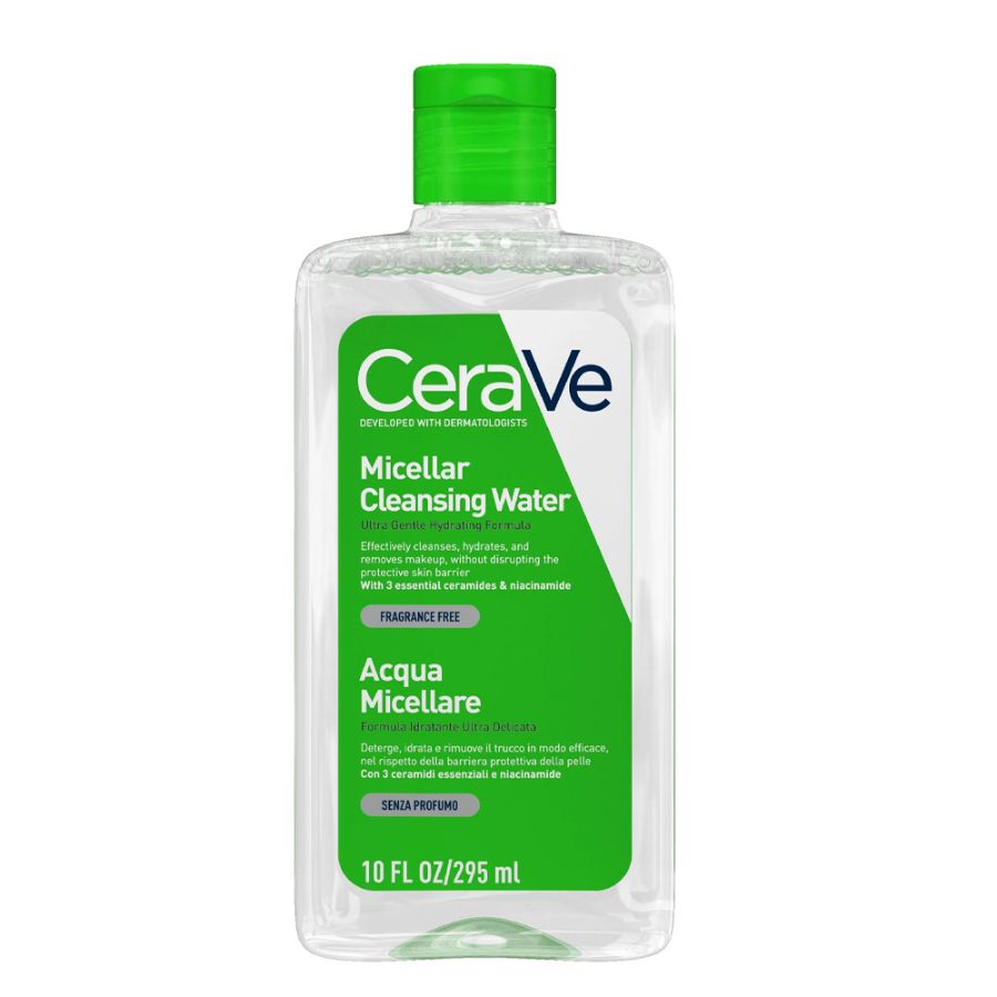 CeraVe Acqua Micellare ultra Delicata con formula senza risciacquo 295ml