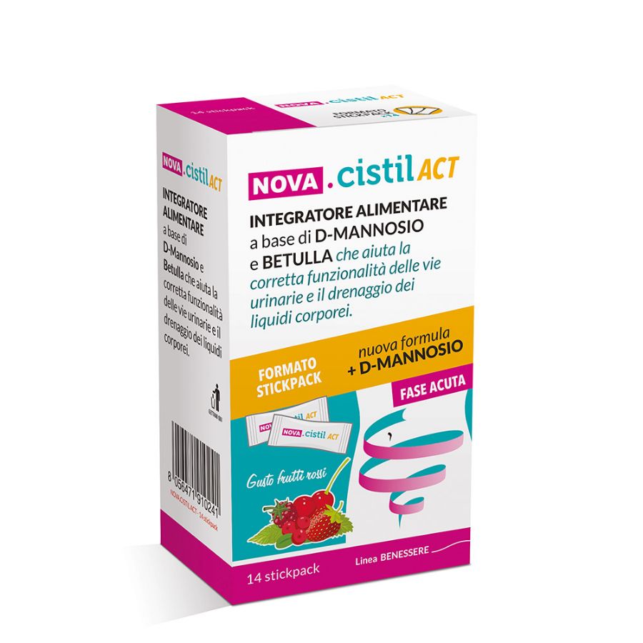 Nova Cistil Act 14 Stick - ZERO SPRECHI - scadenza 8/25