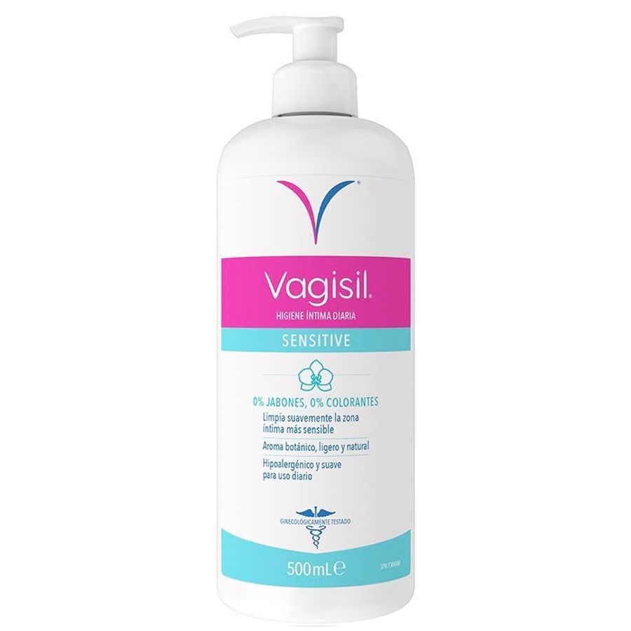 Vagisil Sensitive Detergente Intimo ipoallergenico e delicato per uso quotidiano 500ml