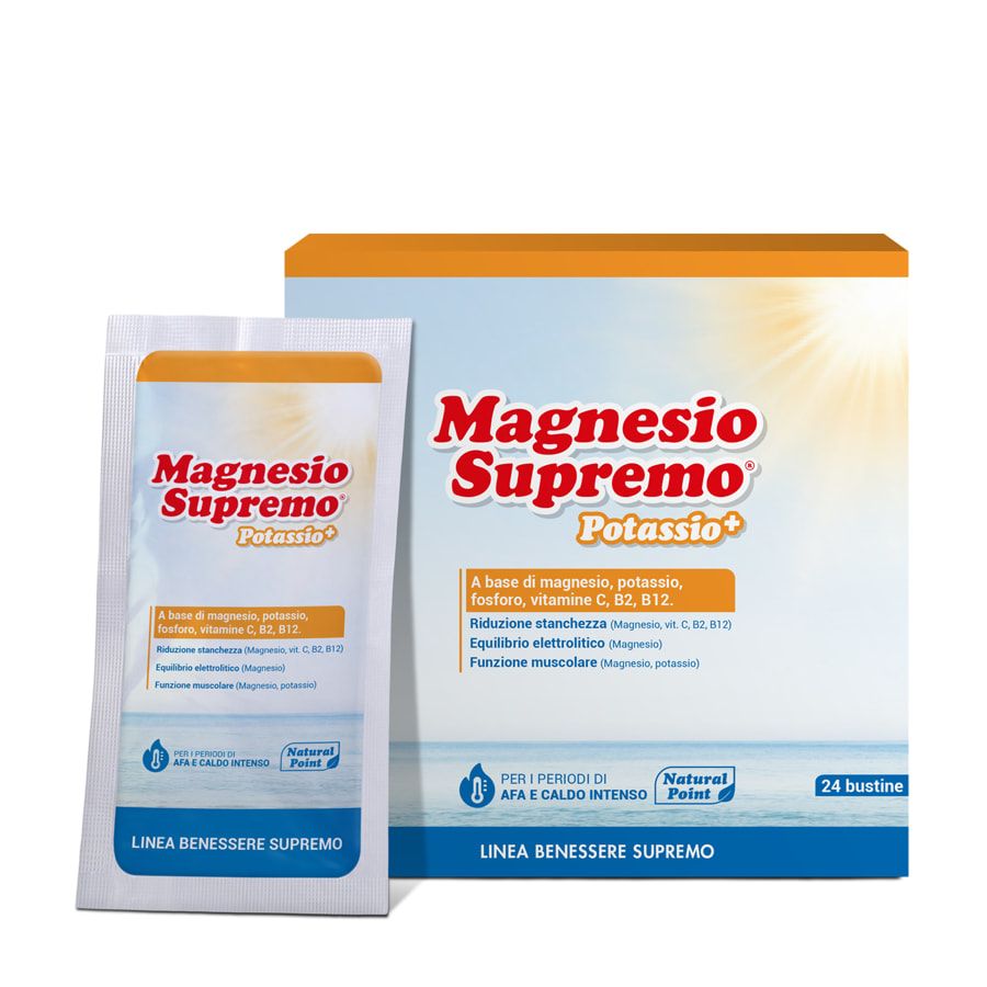 Magnesio Supremo Potassio+ 24 bustine