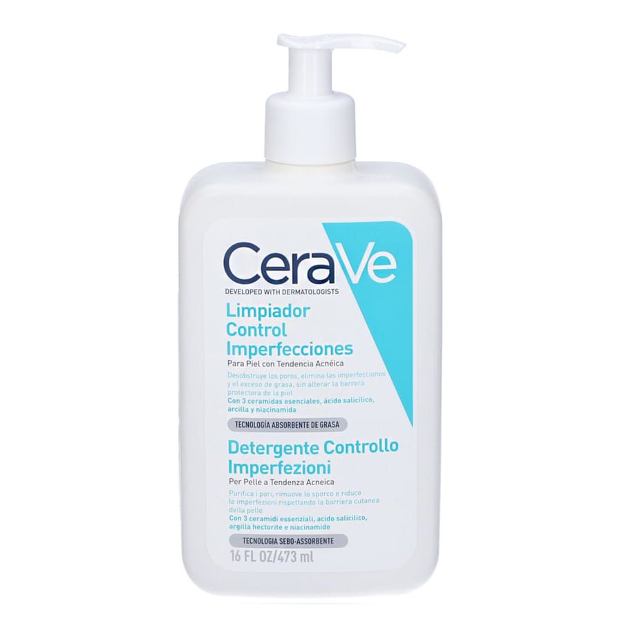 CeraVe Detergente Controllo Imperfezioni Pelle a Tendenza Acneica 473ml