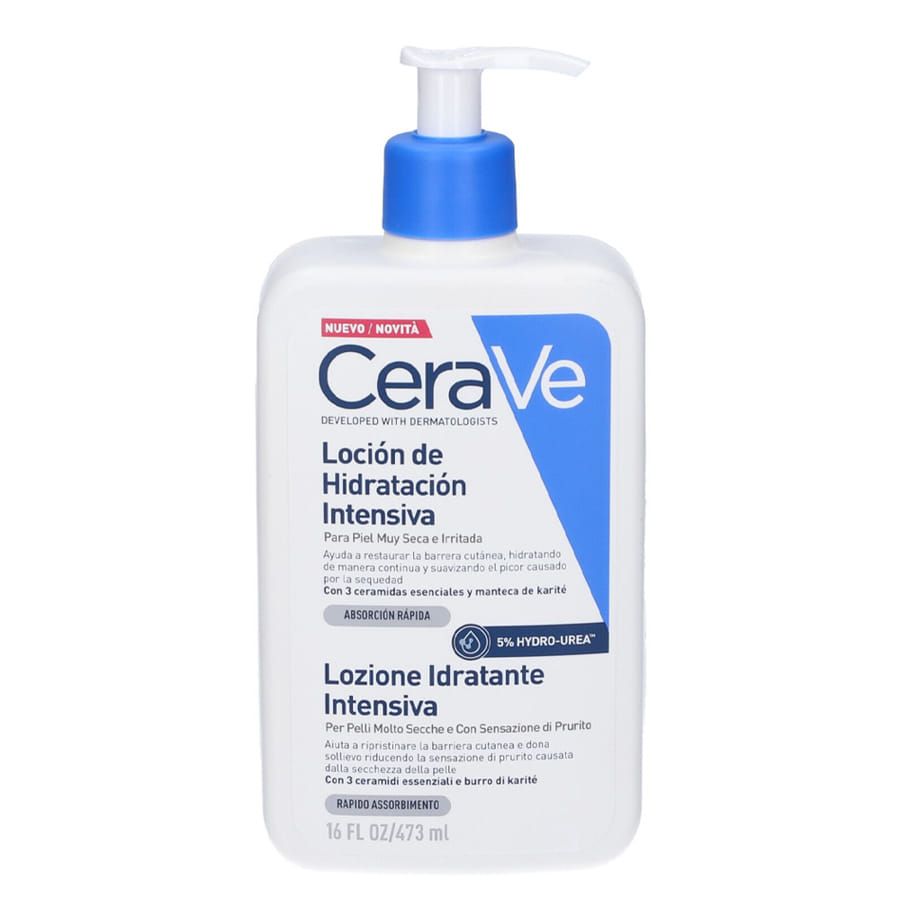 CeraVe Lozione Idratante Intensiva Pelle molto secca con sensazione di prurito 473ml