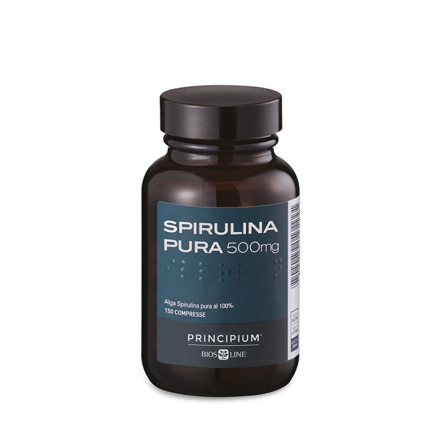 Biosline Principium Spirulina Pura 500mg 150 Compresse