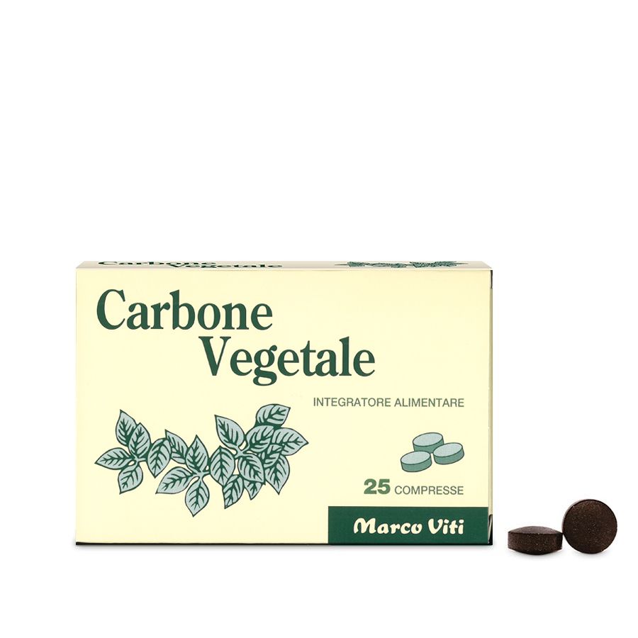 Marco Viti Carbone Vegetale Blister 25 Compresse