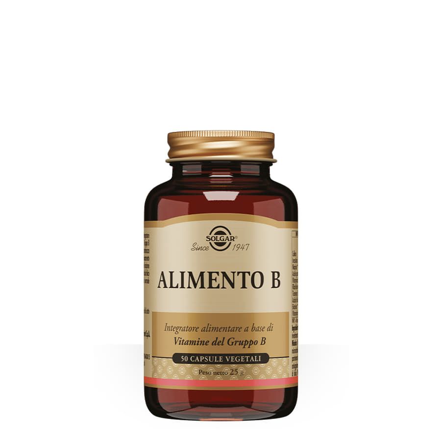 Solgar Alimento B a base di Vitamine del Gruppo B 50 capsule vegetali
