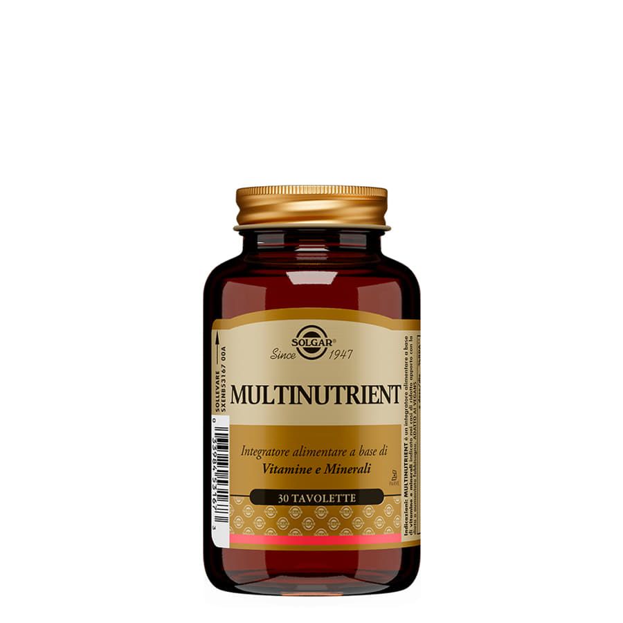 Solgar Multinutrient a base di Vitamine e Minerali 30 tavolette