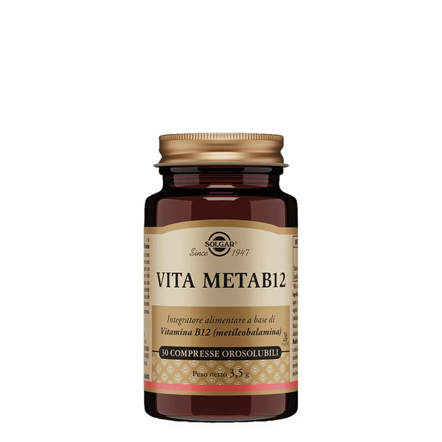 Solgar Vita Meta B12 30 compresse orosolubili