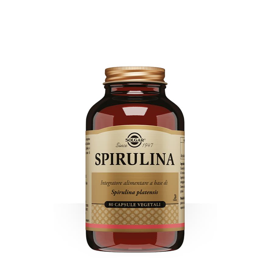 Solgar Spirulina 80 capsule vegetali