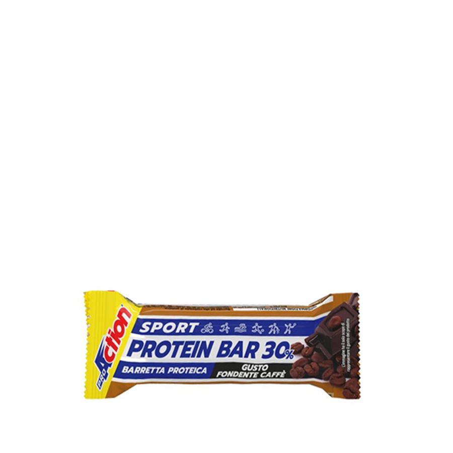 Proaction Protein bar 30% barretta proteica gusto fondente/caffè 35gr - ZERO SPRECHI - scadenza 4/26 