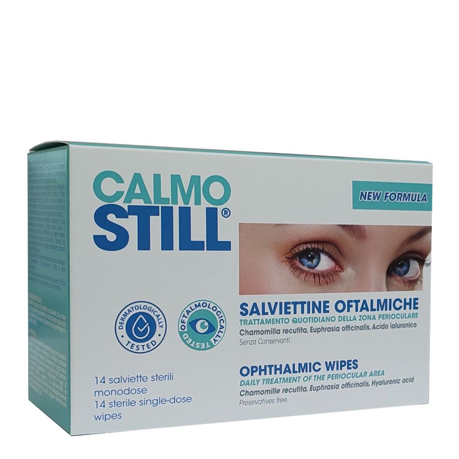 Calmostill 14 salviette oftalmiche sterili monodose