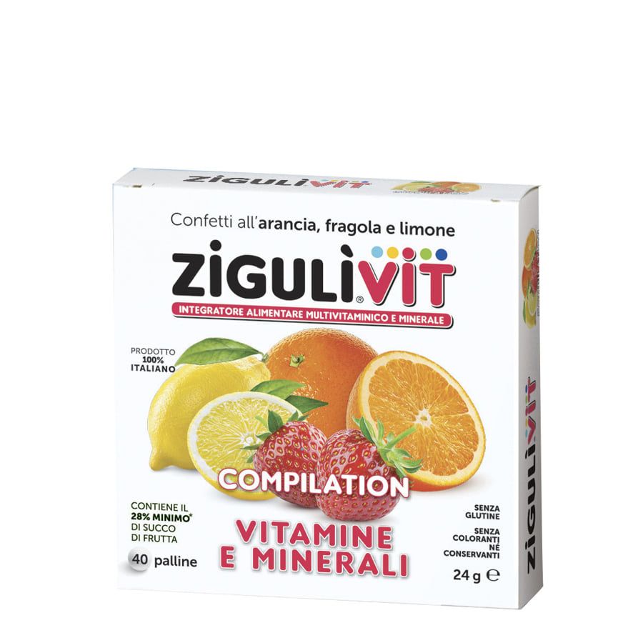 Ziguli C Vitamina C Compilation 24Gr 40 Pezzi