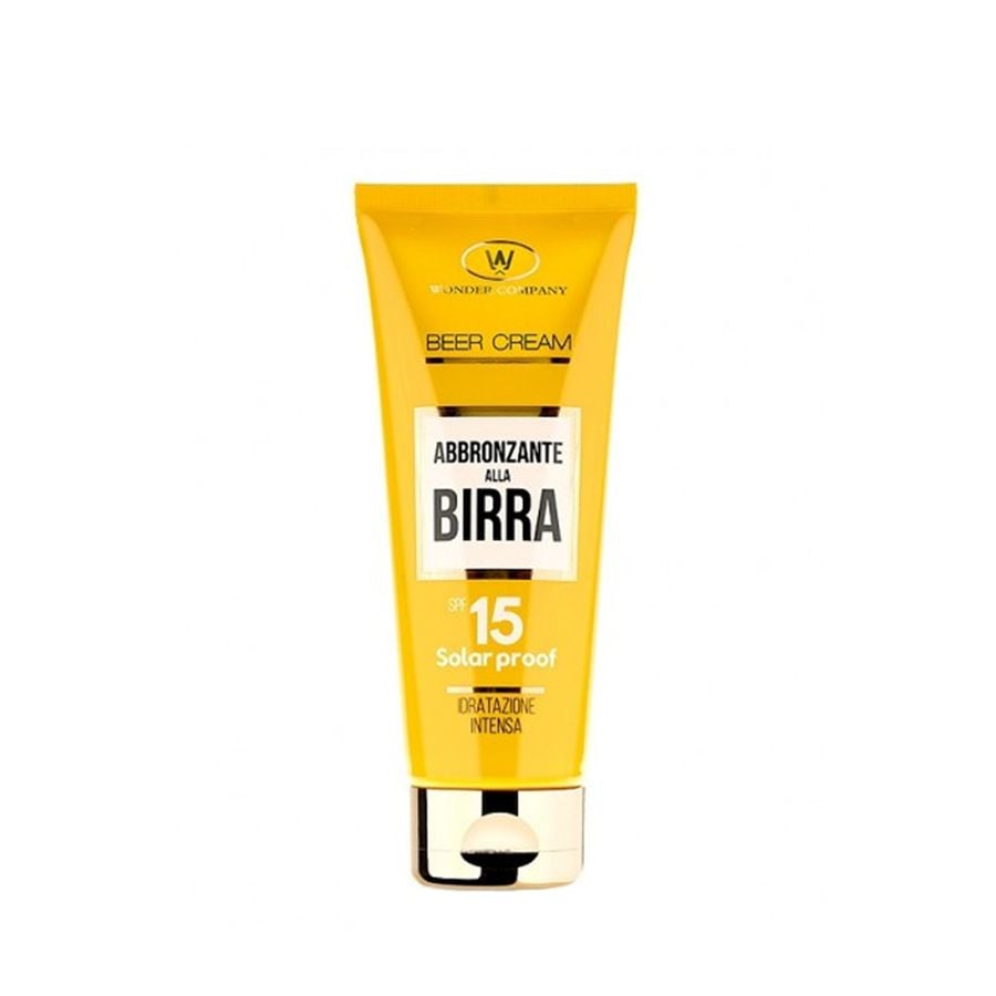 Wonder Company Crema abbronzante alla birra SPF 15 100ml