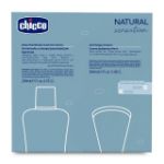 Chicco natural sensation detergente corpo e capelli 200ml + pasta lenitiva 100ml