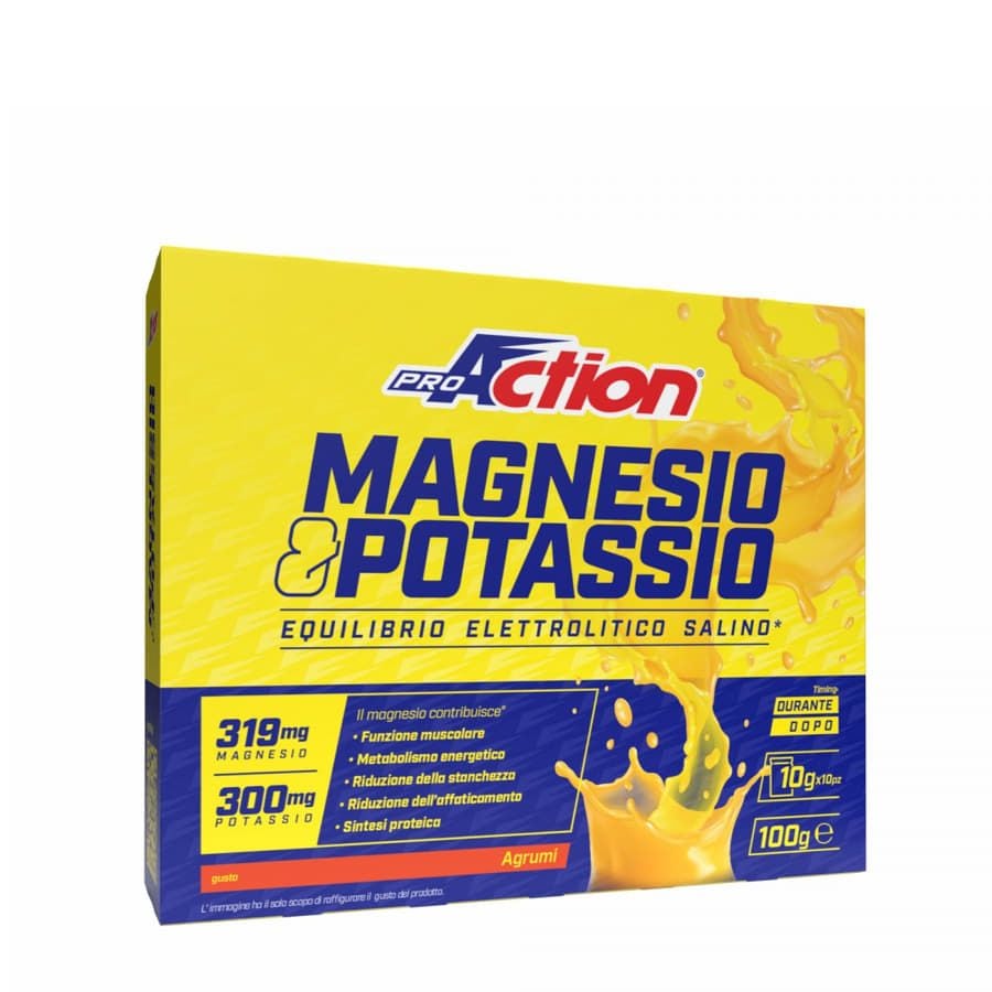 Proaction Magnesio e Potassio 10 bustine