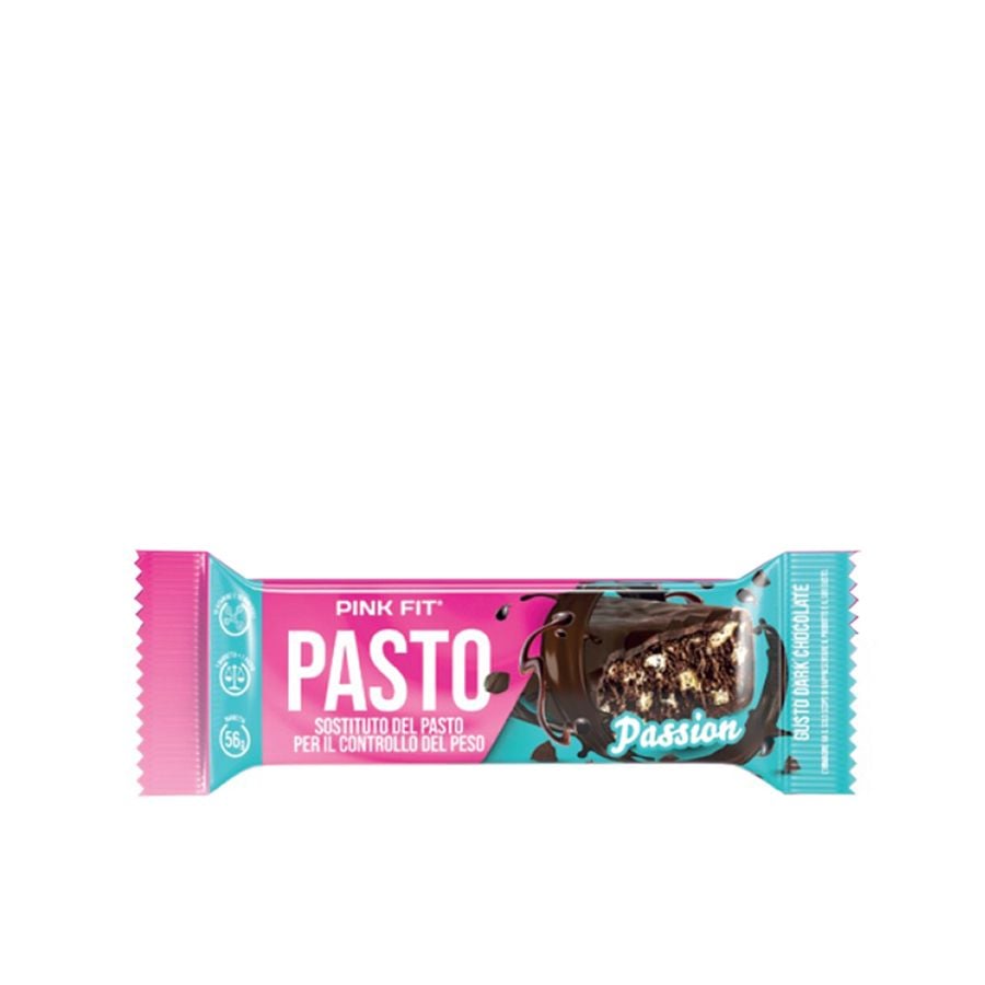 Pink Fit pasto sostitutivo per il controllo del peso gusto dark chocolate 56gr