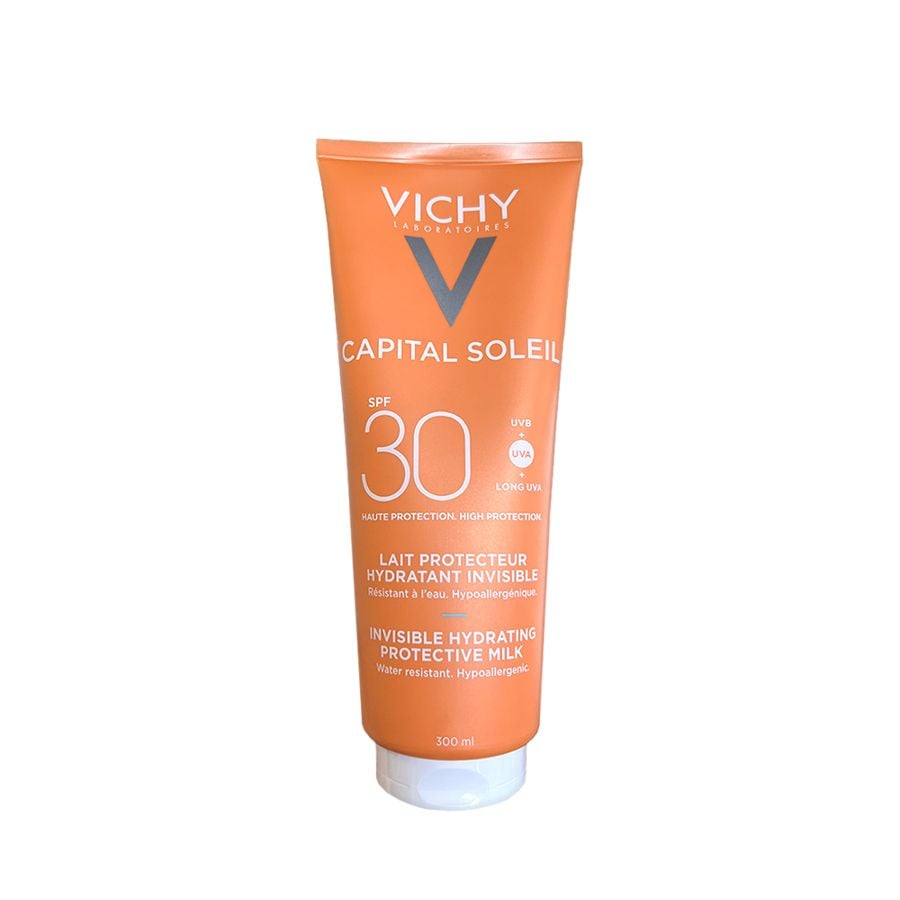 Vichy Capital Soleil spf 30 latte protettivo invisibile idratante 300ml