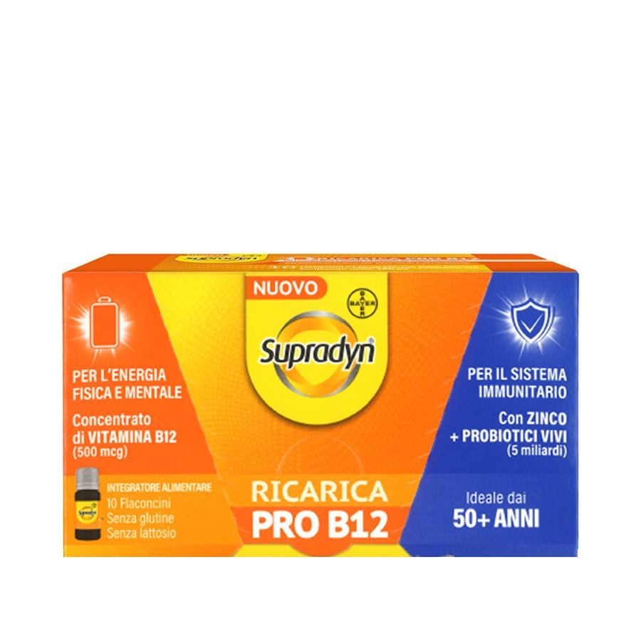 Supradyn Ricarica Pro B12 10 flaconcini da 10ml