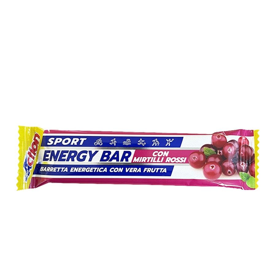 ProAction Sport Energy Bar con Mirtilli Rossi 23gr