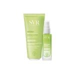 SVR Limited Edition INSULTI LUMINOSI "Meglio Mai, Che tardi" - Sebiaclear Set Crème Lavante 200ml + Siero30ml