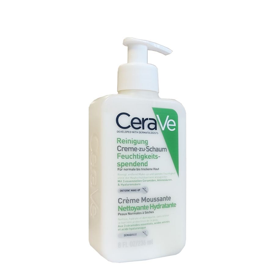Cervae crema schiumogena detergente idratante 236ml