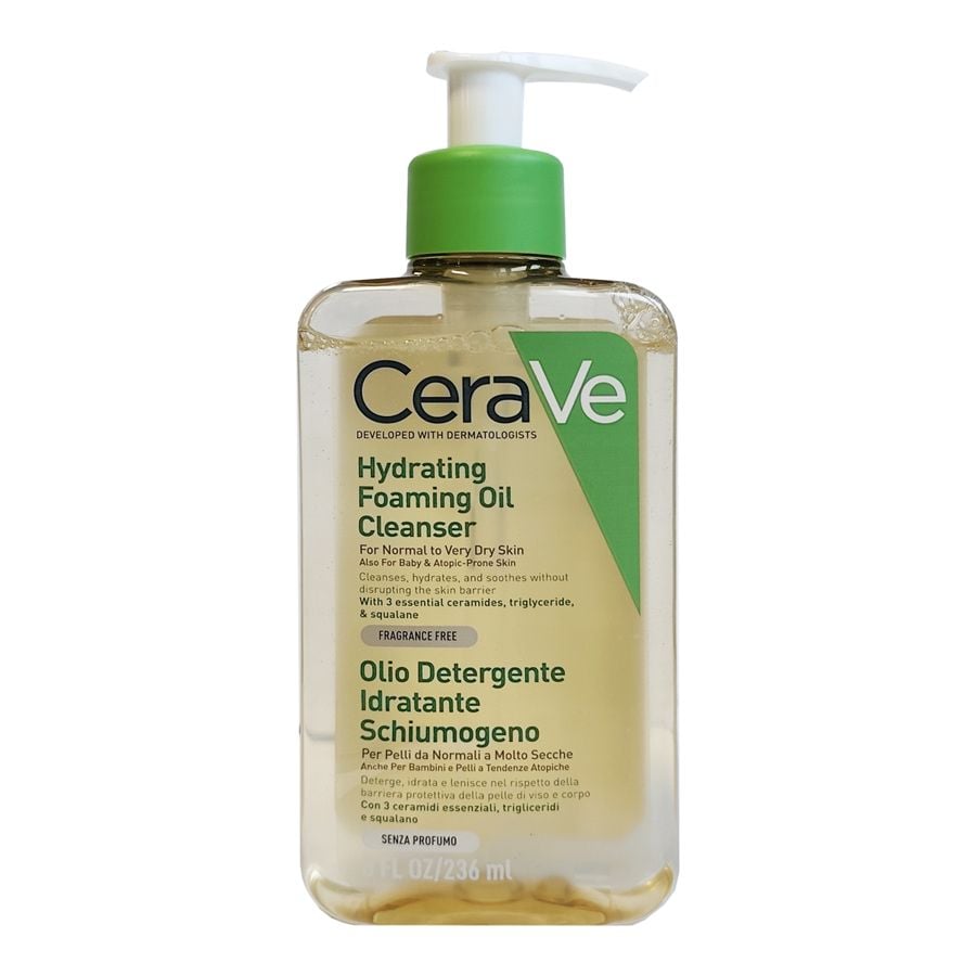 Cerave olio detergente idratante schiumogeno 236ml