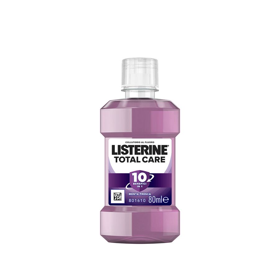 Listerine Total Care Collutorio al Fluoro 80ml