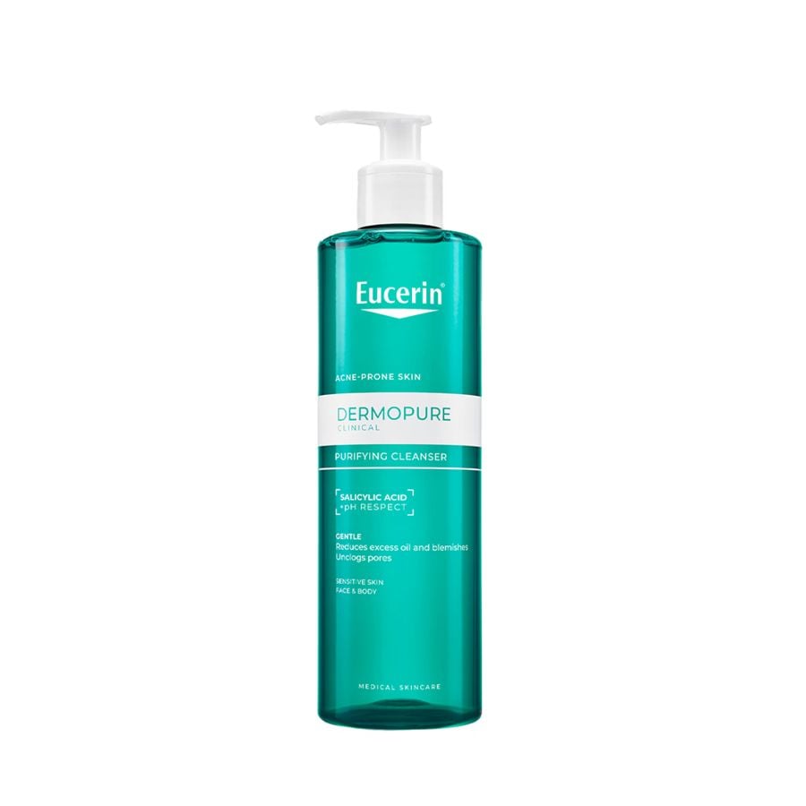 Eucerin Dermopure Clinical Detergente Purificante viso e corpo 400ml