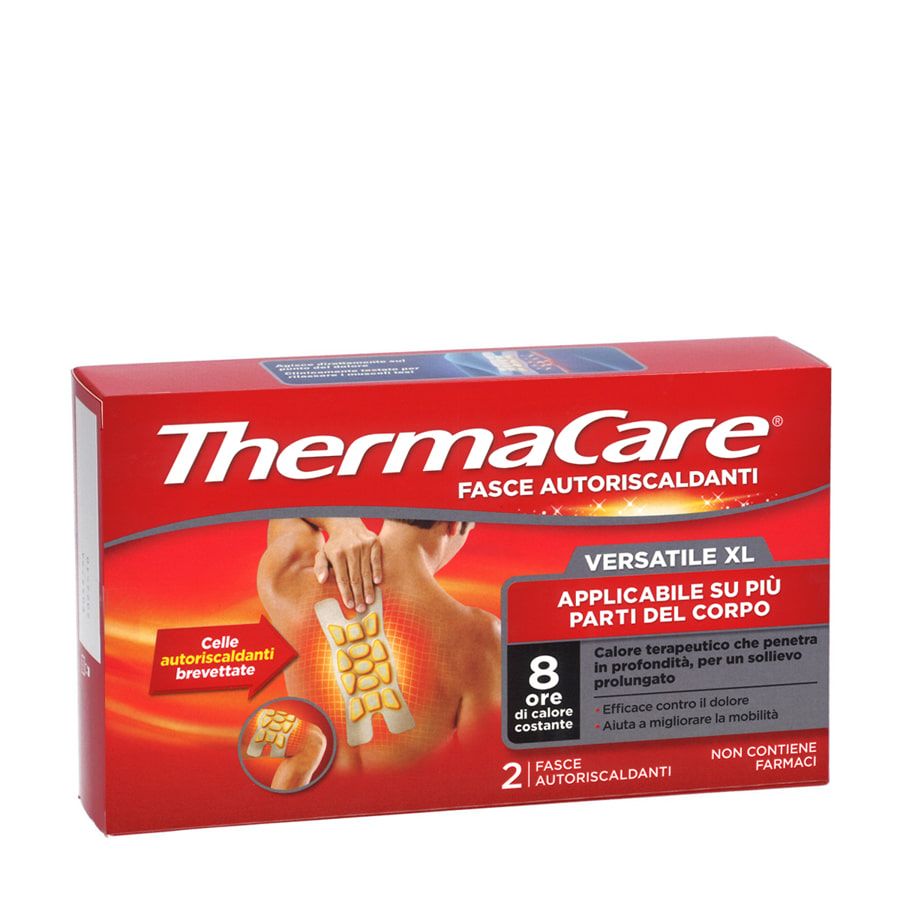 Thermacare Fasce Autoriscaldanti Versatile XL 2 Fasce Monouso