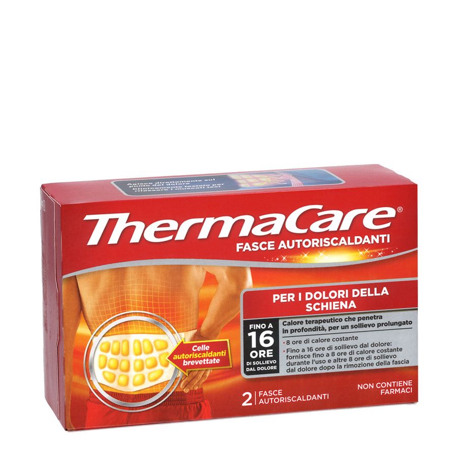 Thermacare Fascia Autoriscaldante Schiena 2 Pezzi