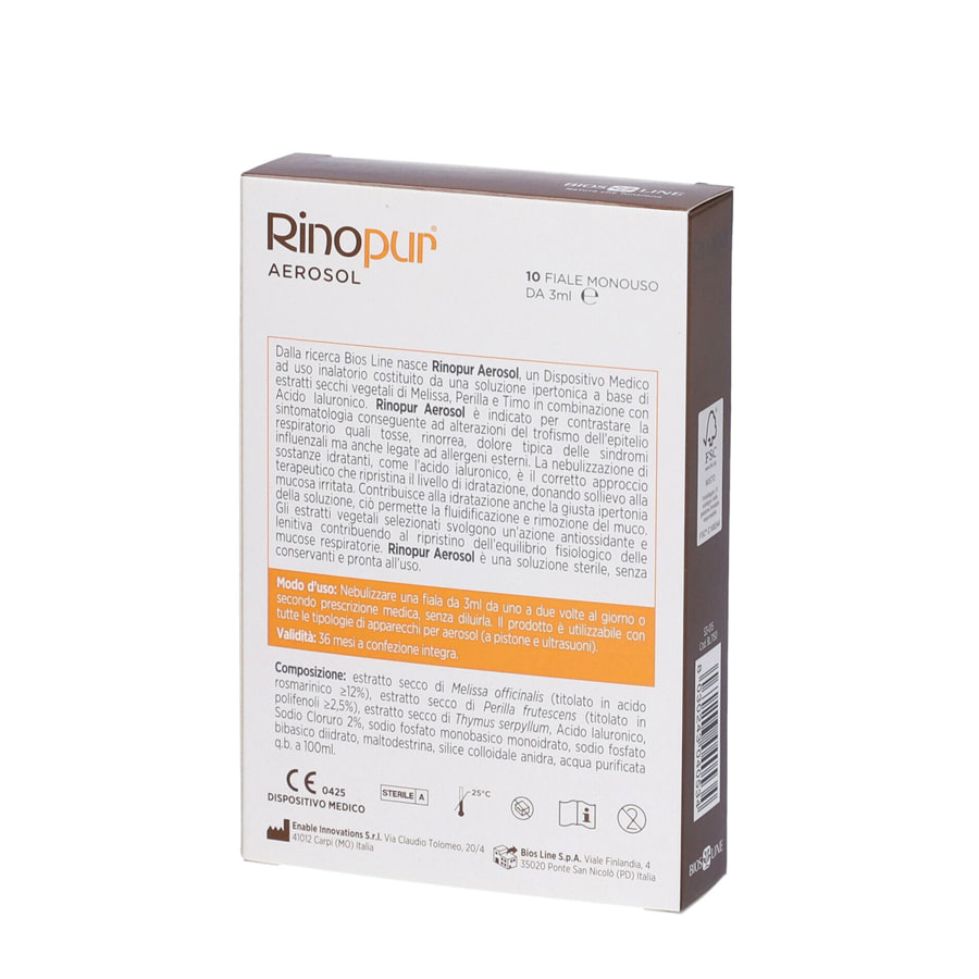Biosline Rinopur aerosol 10 fiale monoudo da 3ml a solo € 14,00 ...