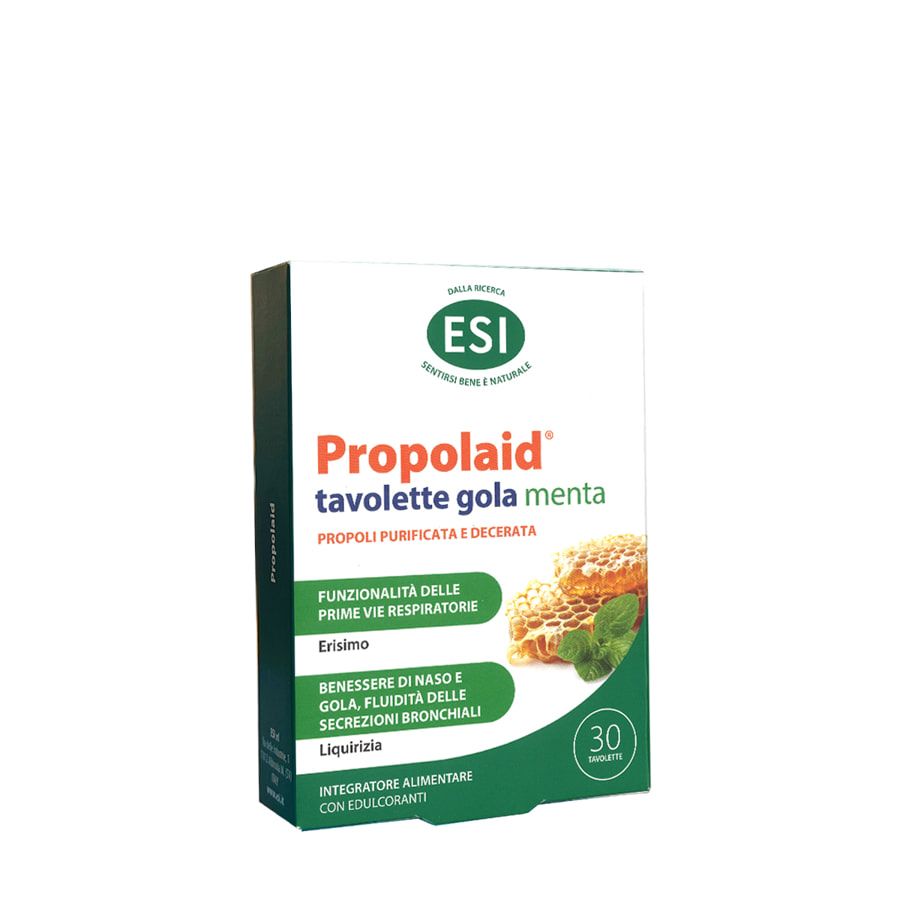 Esi Propolaid Propolgola Menta 30 Tavolette Masticabili