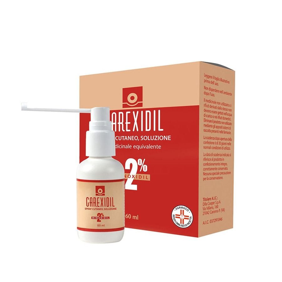 Carexidil Soluzione Cutanea 2% 60 ml 