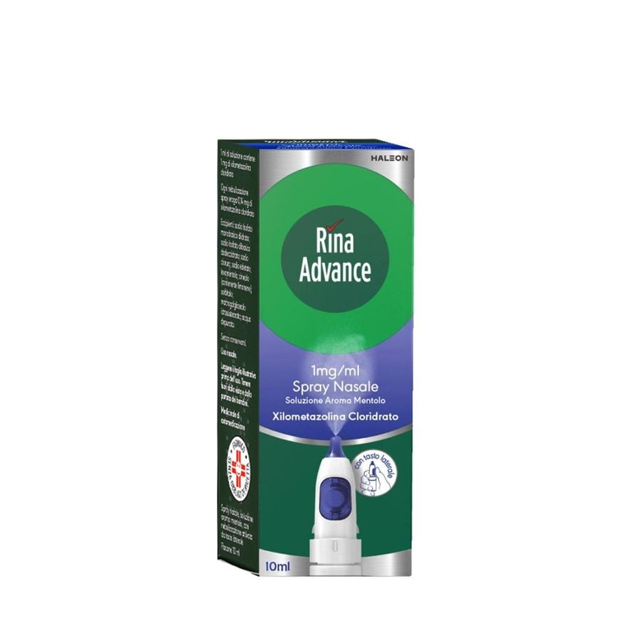 RinaAdvance Spray Nasale Soluzione Aroma Mentolo 10ml