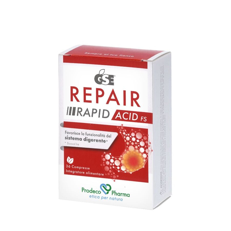 GSE Repair Rapid Acid 36 compresse