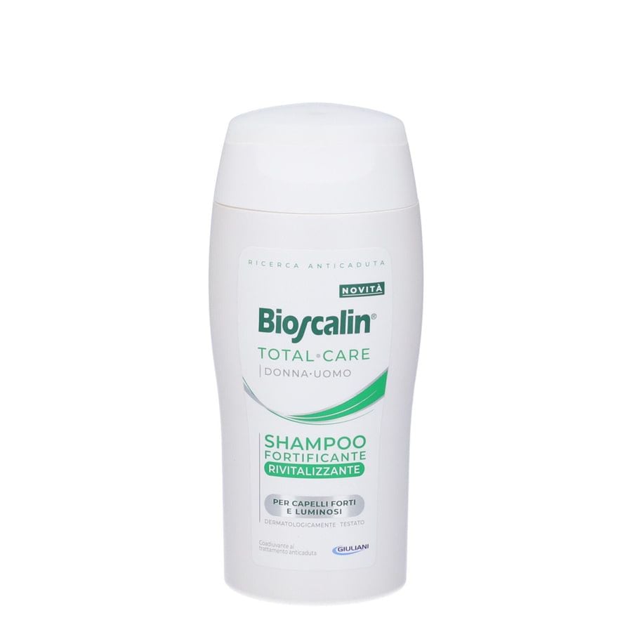 Bioscalin total care donna/uomo shampoo fortificante rivitalizzante 200ml
